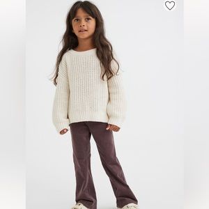 Kids / girls flared corduroy pants NWOT
